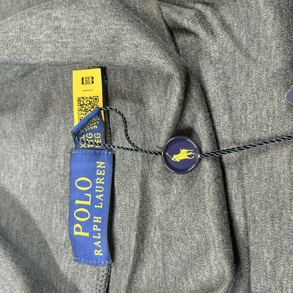 Polo Ralph Lauren XXL Gray Turtleneck Long Sleeve Shirt Pony Logo NWT